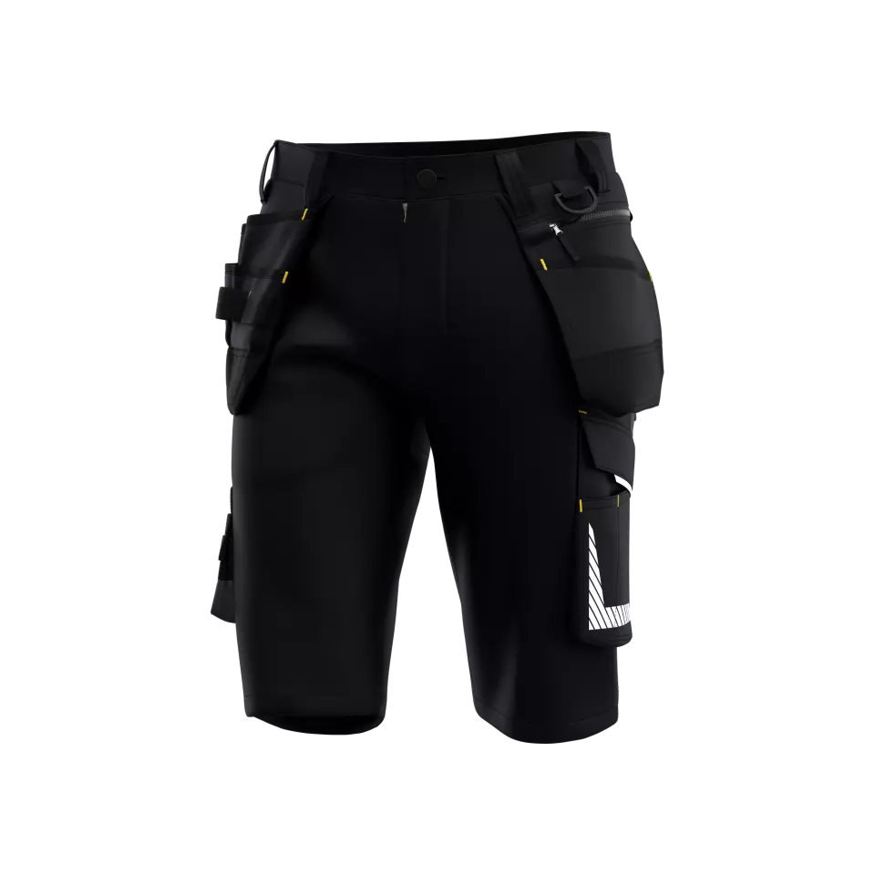 Safety Jogger ALKSHORTM-R90, ALKES MEN Shorts, Night blue/dark grey, image 1, gallery thumbnail