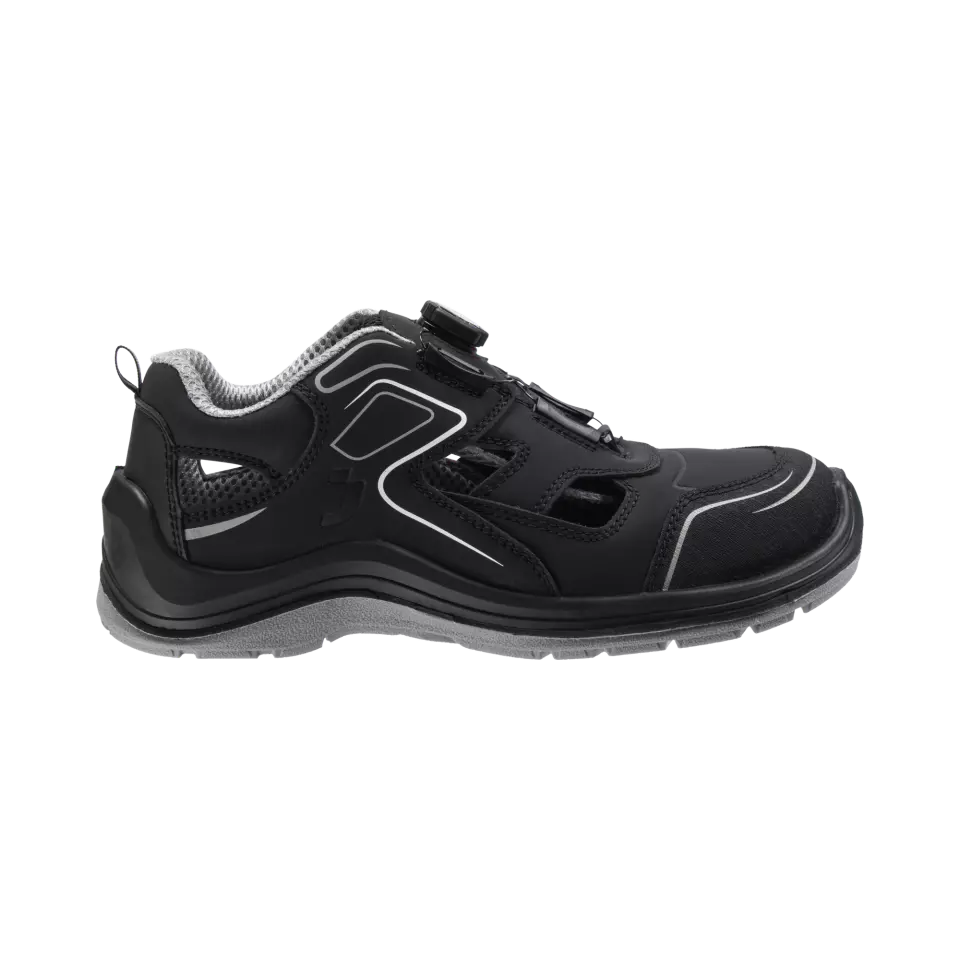 Safety Jogger FLOWS1PSTL-BLK, FLOW S1P SANDAL TLS Safety shoes, Black, image 1, gallery thumbnail