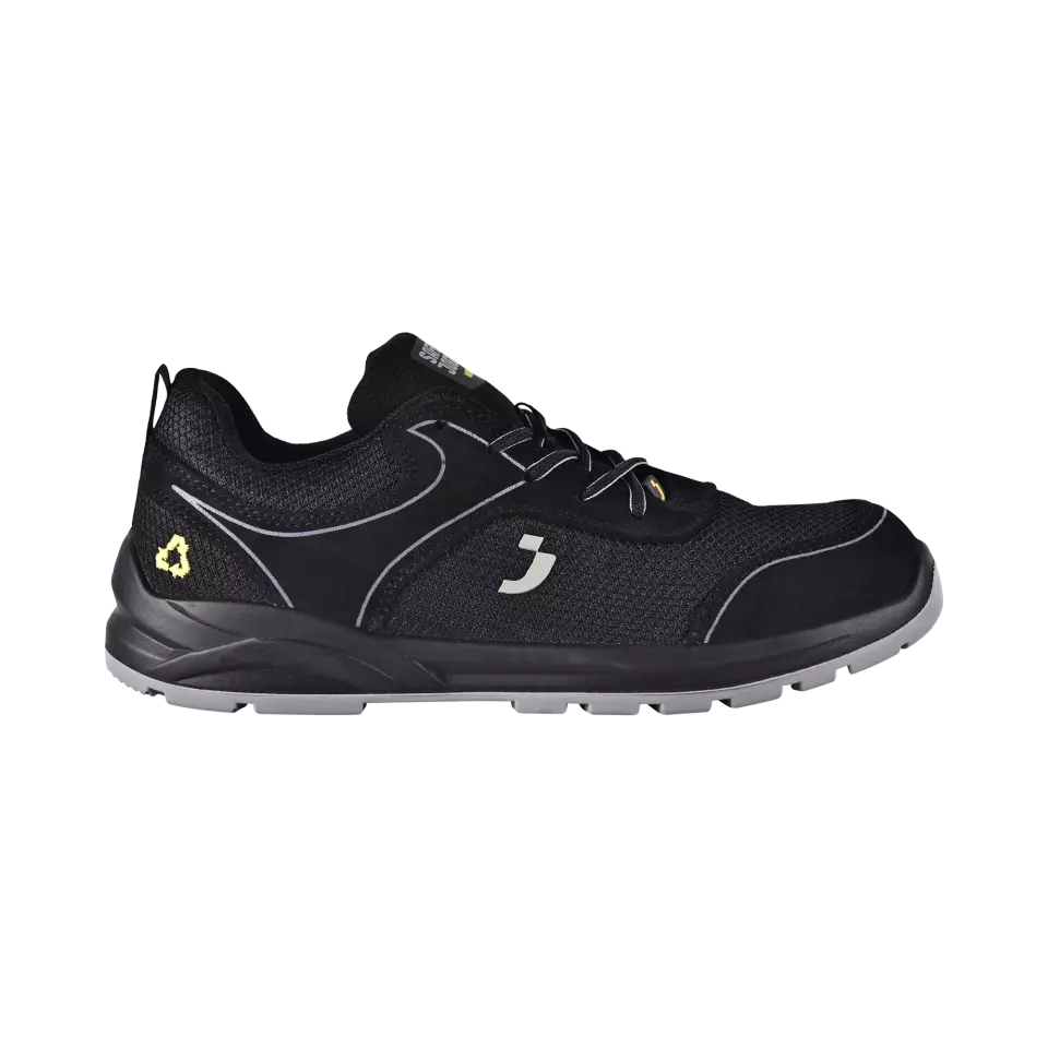Safety Jogger ECOCADOR-BLK, ECOCADOR S1P LOW Safety shoes, Black, image 1, gallery thumbnail