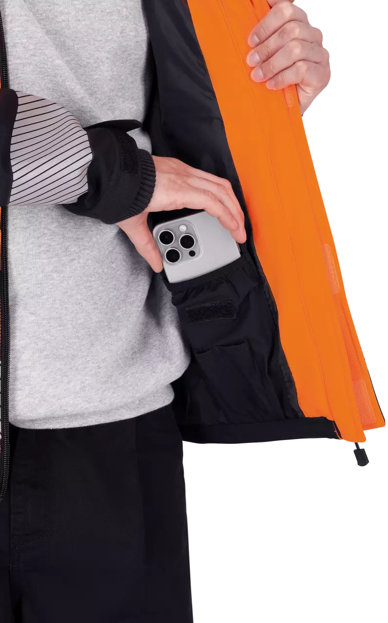 Safety Jogger SCUHVSSHLM-489, SCUTI Softshelljacke, Orange/Schwarz, image 6, gallery thumbnail