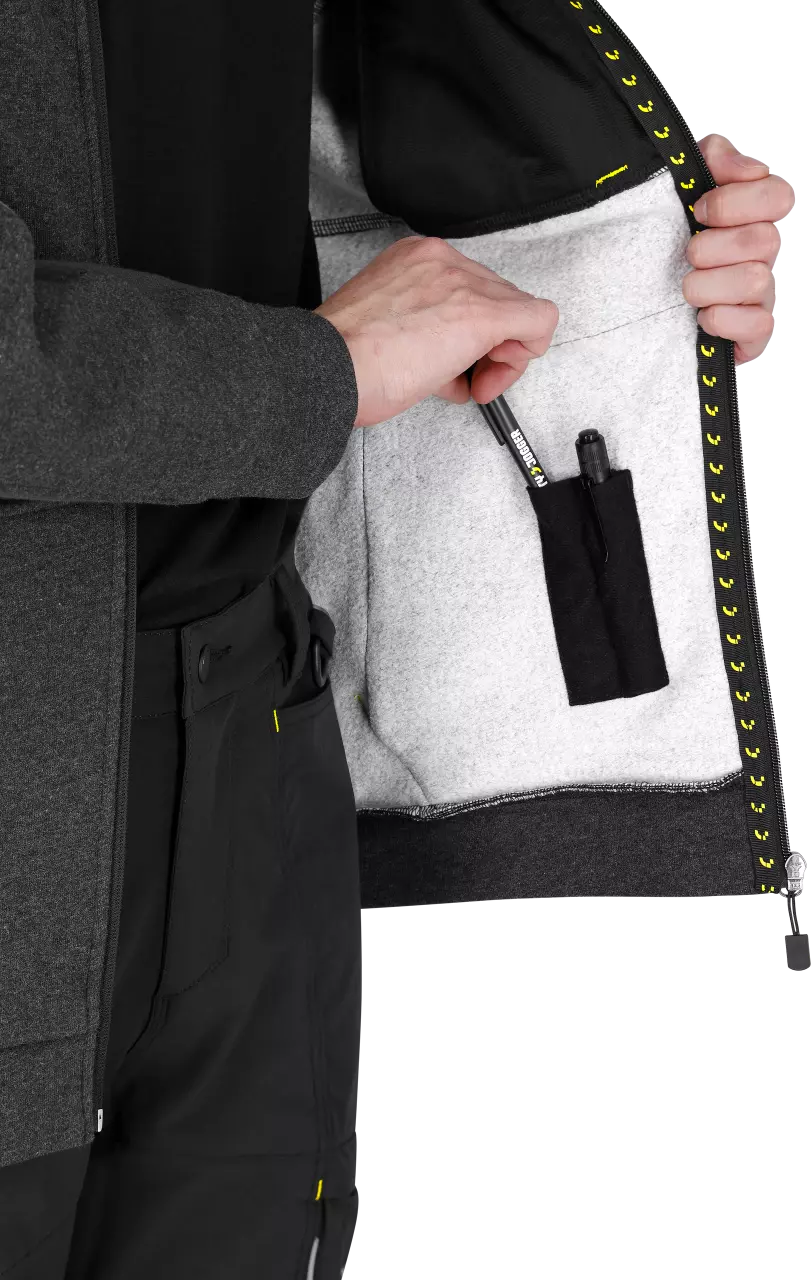 Taschenformat · Innentasche feature highlight