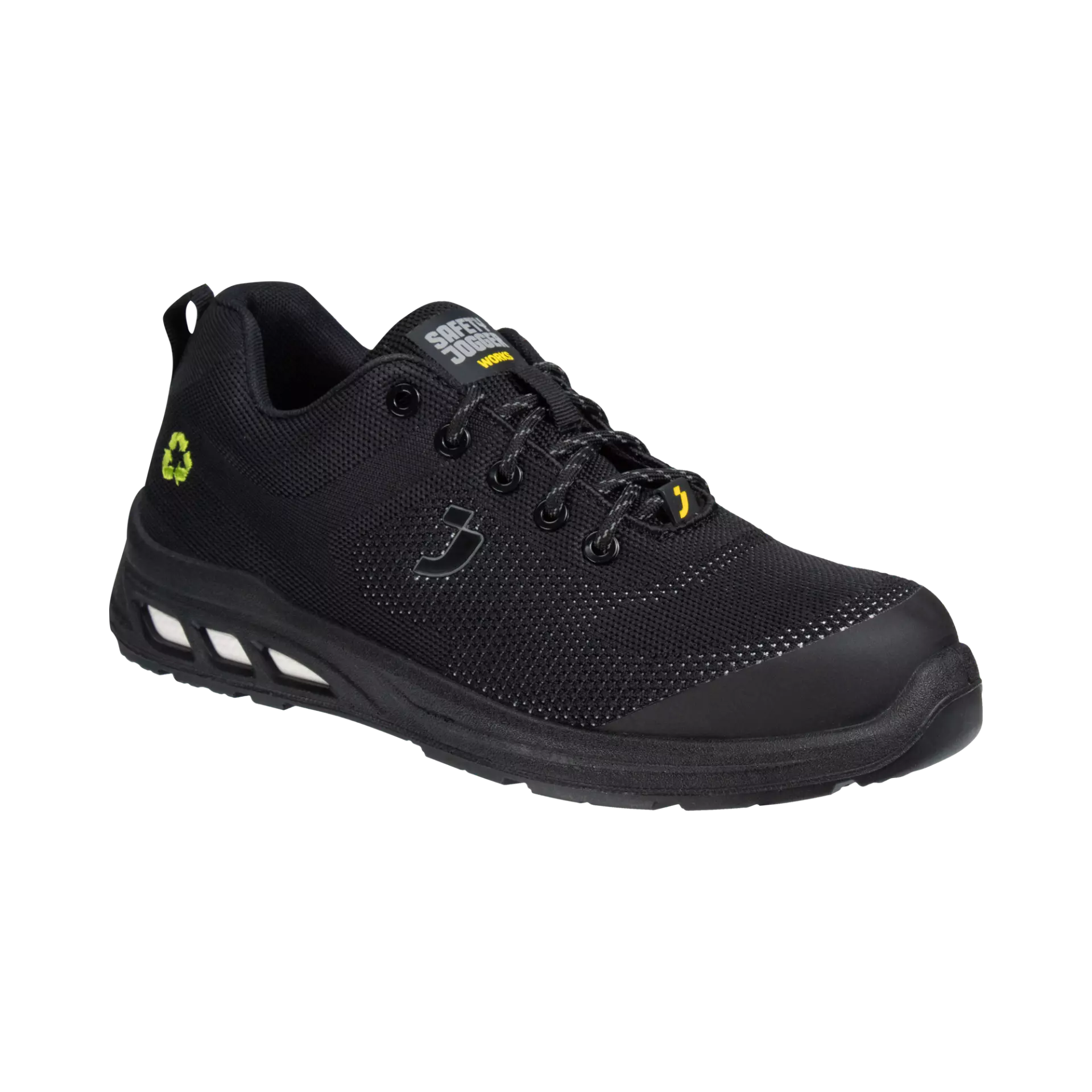 Safety Jogger ECOFITZS1P-BLK, ECOFITZ S1P LOW Safety shoes, Black, image 3