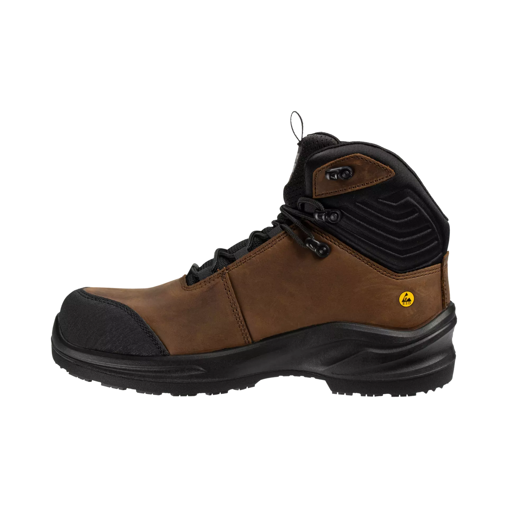 Safety Jogger MDLCHS3SMT-BRN, MODULO LEA S3S MID T Safety boots, brown, image 2
