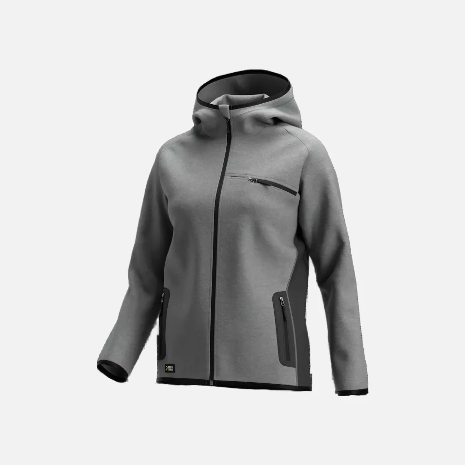 Safety Jogger OAKHOODW-261, OAK W Hoodies, Light grey/dark grey, image 1, gallery thumbnail