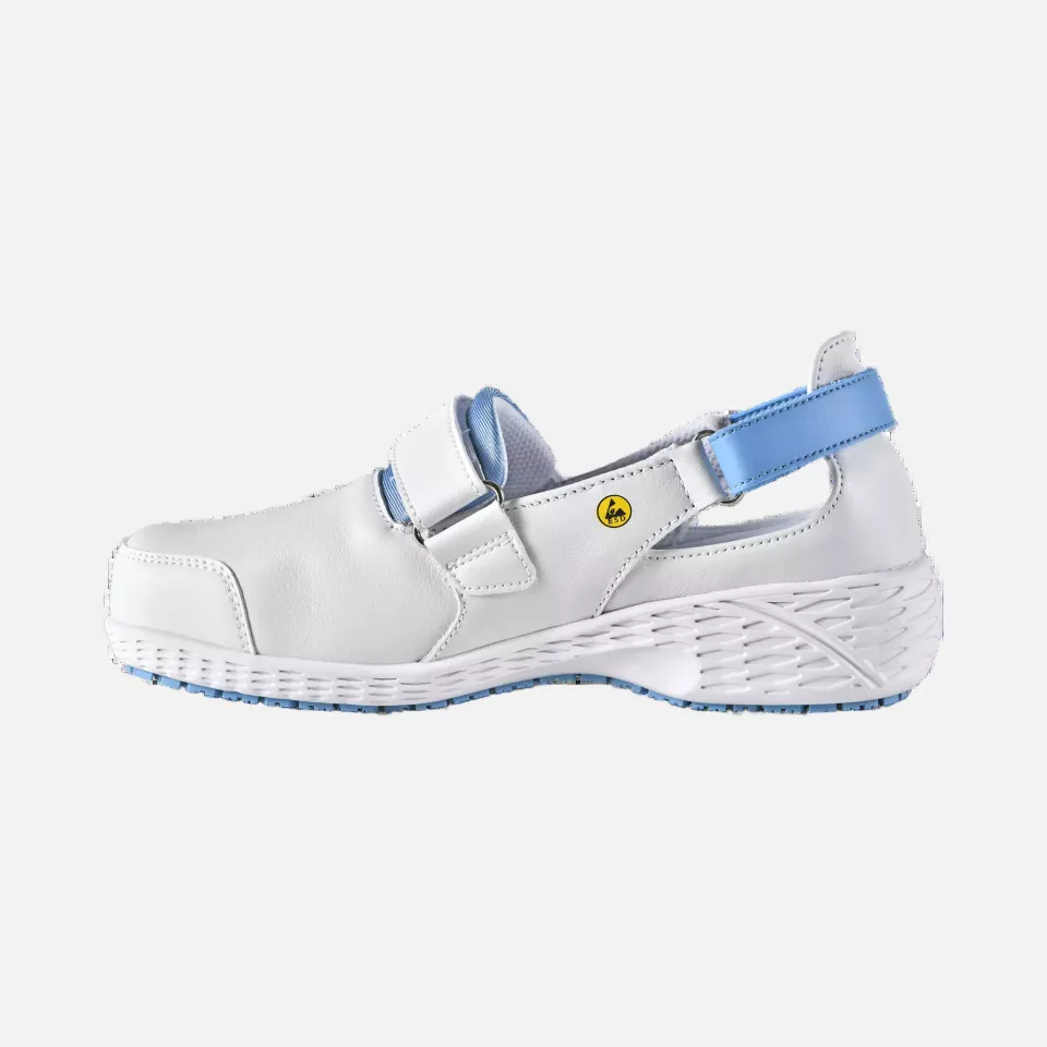 Safety Jogger SAMANTHA-LBL, SAMANTHA Work Shoes, Light Blue, OB, image 2, gallery thumbnail