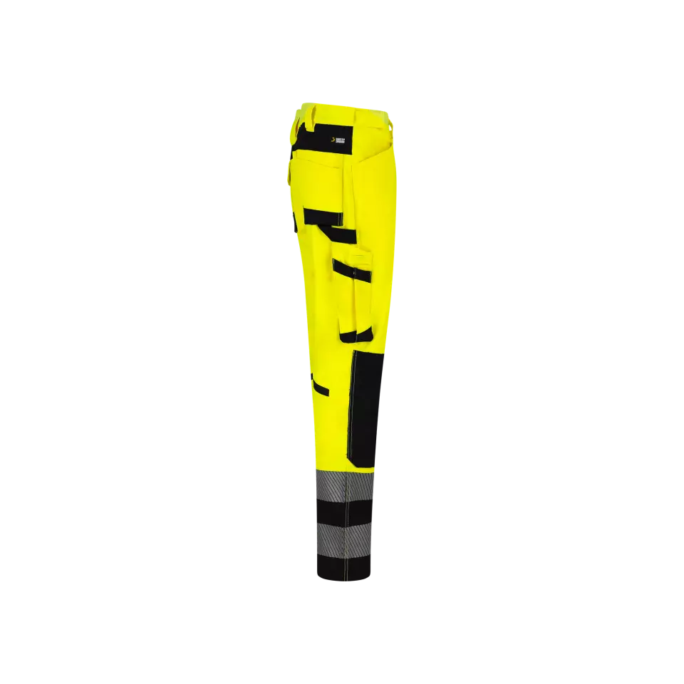 Safety Jogger SCUHVTROM-593, SCUTI HV M Arbeitshose, Gelb/Schwarz, image 3, gallery thumbnail