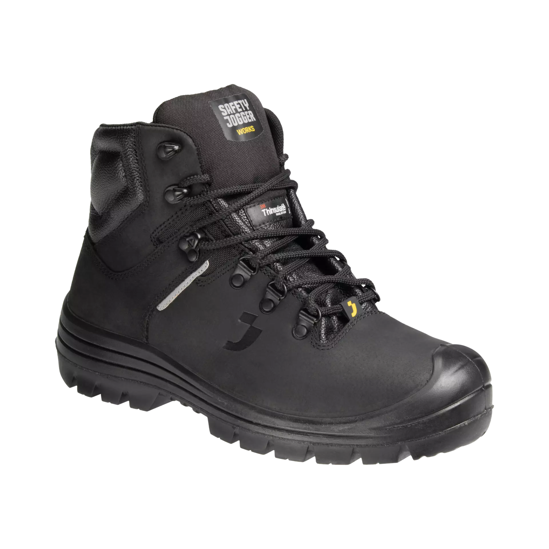 Safety Jogger VESUVWNTR-BLK, VESUVIO WINTER S3S Safety boots, Black, image 3