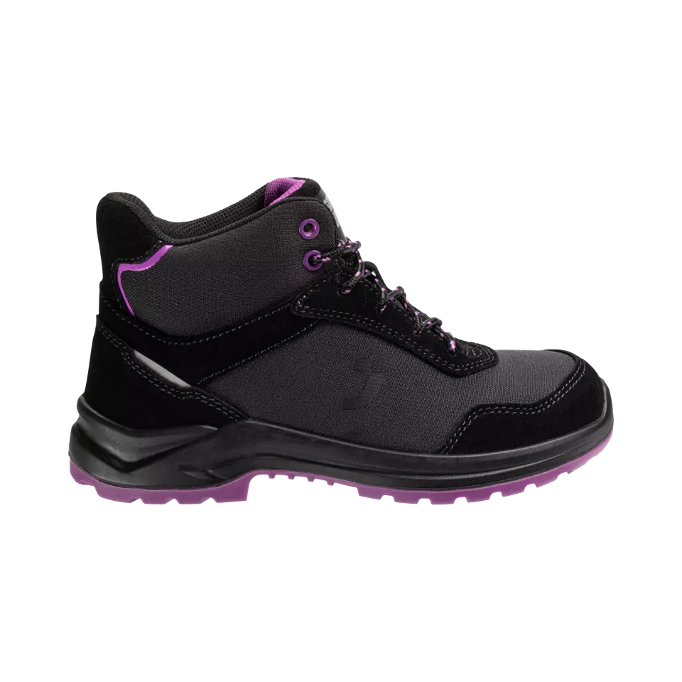 Safety Jogger BOTANICS1P-813, BOTANIC S1P MID Safety boots, Black, image 1, gallery thumbnail