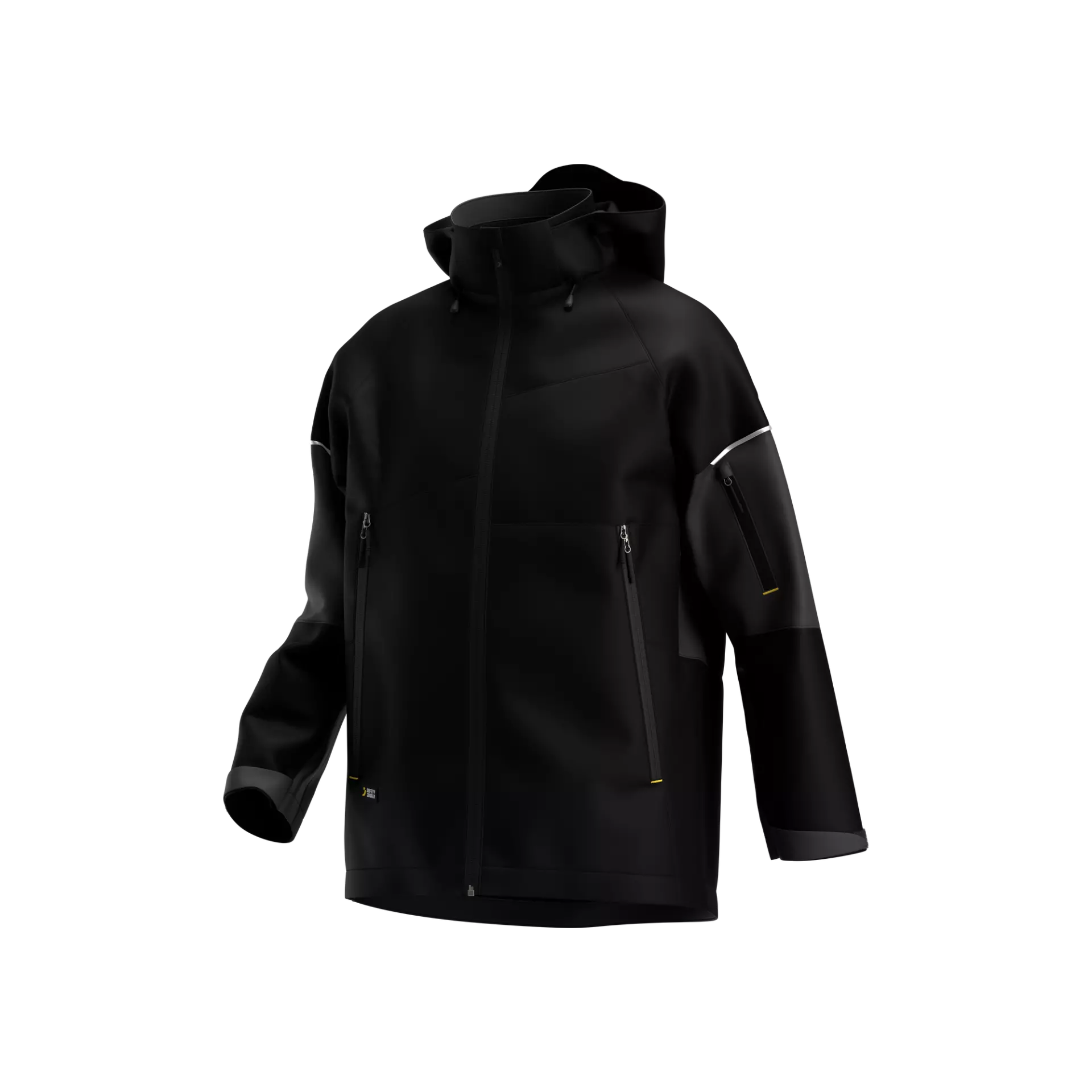 Safety Jogger KASRJACM-122, KASAI Men Rain jackets, Black/dark grey, image 1