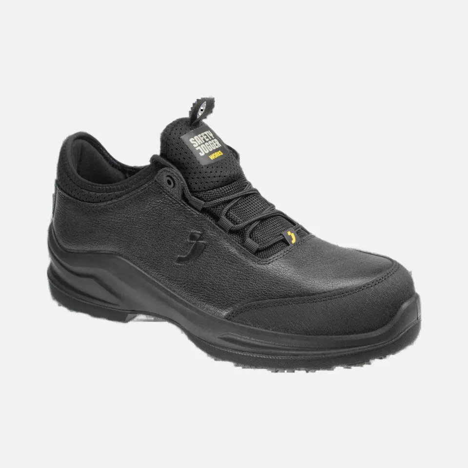 Safety Jogger MDLOLEAS3L-BLK, MODULO LE S3S LOW TG Safety shoes, Black, image 3, gallery thumbnail