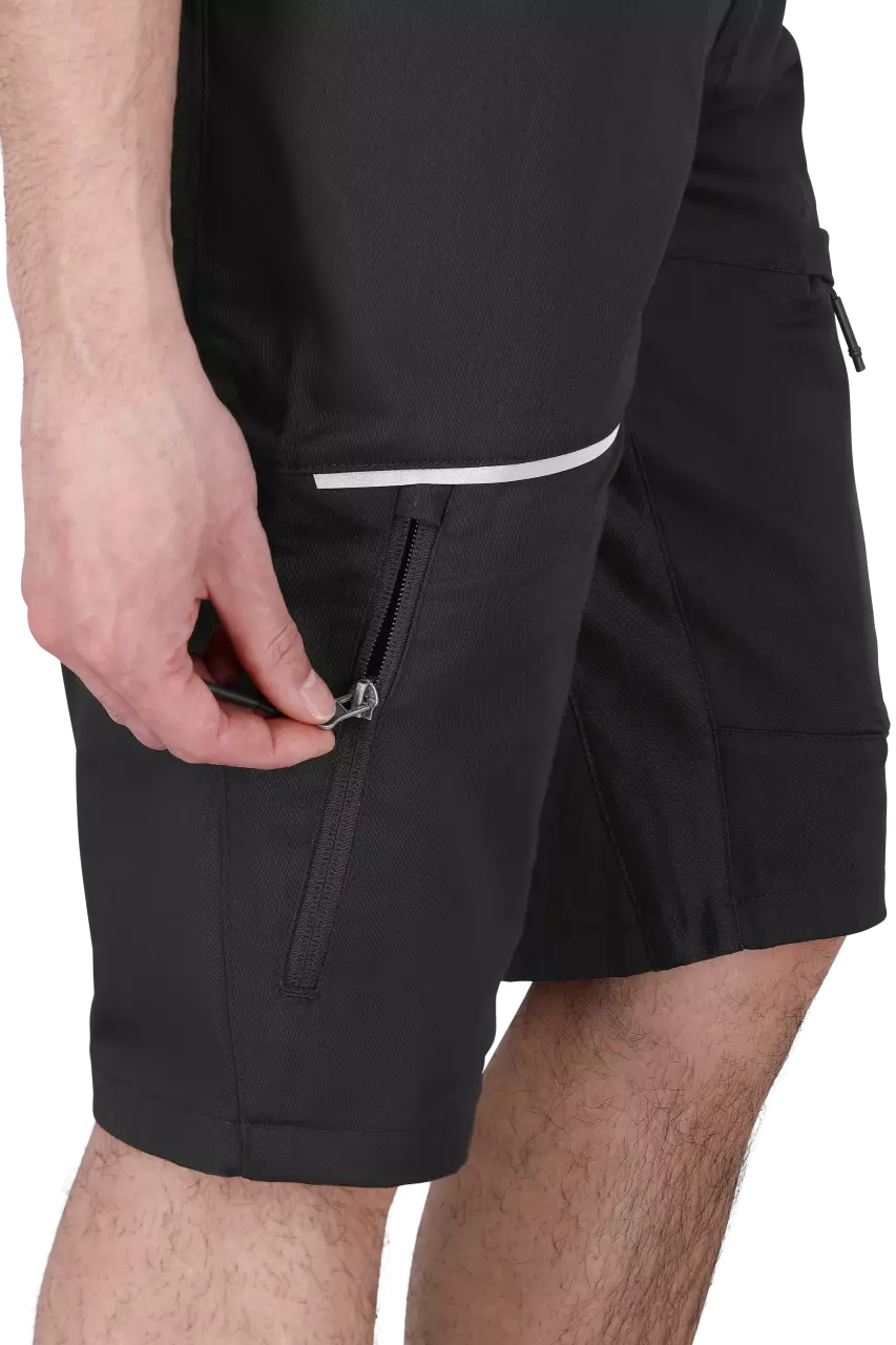 Safety Jogger ACOAKSHORT-112, ACDC Shorts, Black, image 6, gallery thumbnail