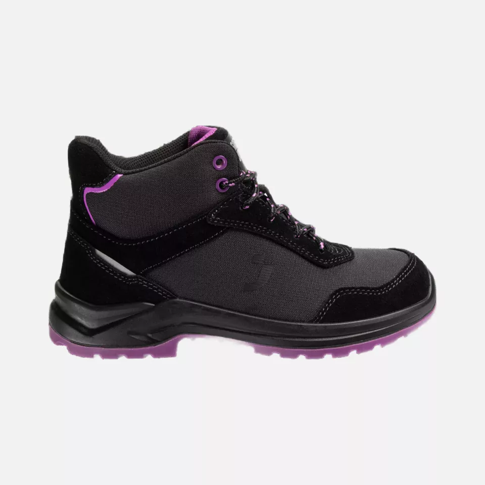 Safety Jogger BOTANICS1P-813, BOTANIC S1P MID Safety boots, Black, image 1, gallery thumbnail