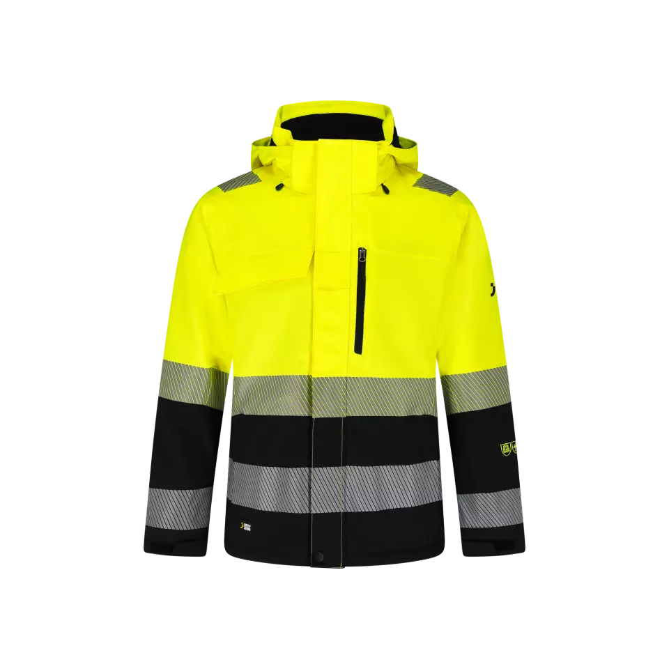 Safety Jogger SCUHVWJACM-593, SCUTI Men Winter jackets, Yellow/Black