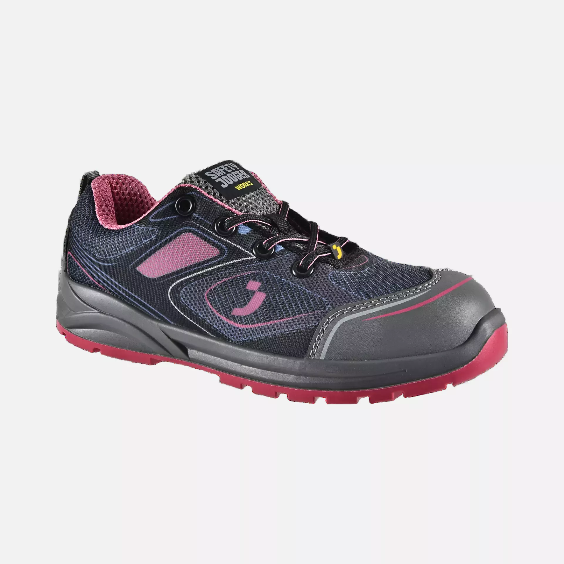 Safety Jogger CADOR-PNK, CADOR Safety shoes, pink, S1P, image 2