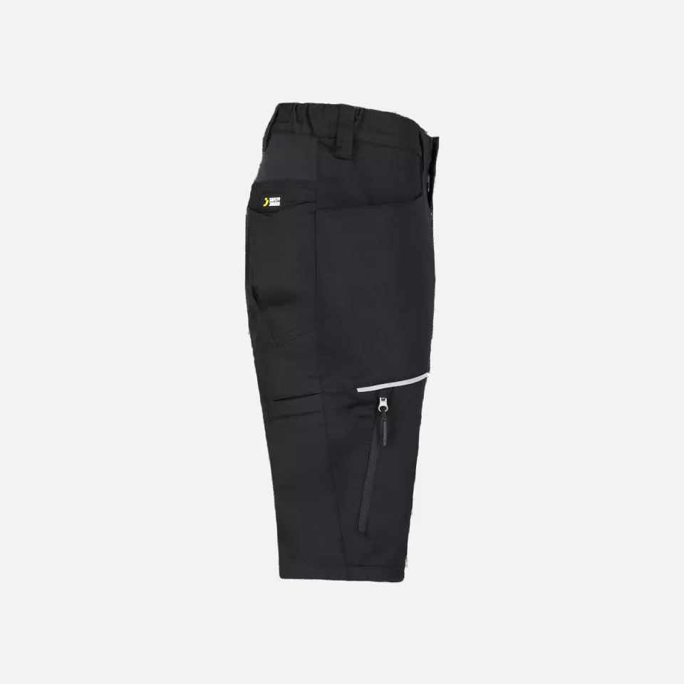 Safety Jogger ACOAKSHORT-157, ACDC Shorts, Black, image 3, gallery thumbnail