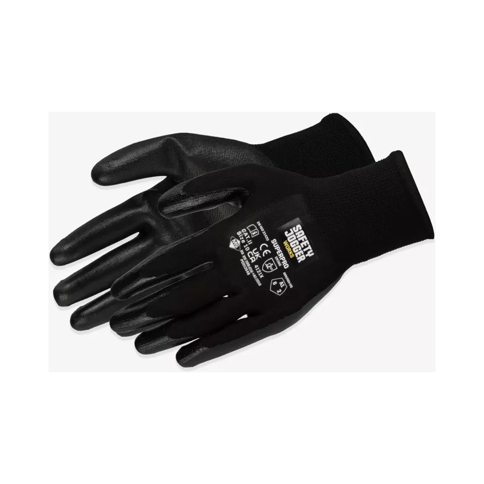 Safety Jogger SUPERPROP-210, SUPERPRO Gloves, Black, image 1, gallery thumbnail