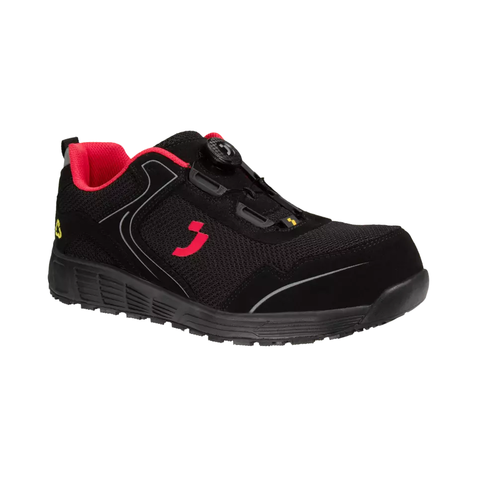Safety Jogger ECOLBIS1PT-BLK, ECOLOBI S1P LOW TLS Safety shoes, Black, S1PS, image 3, gallery thumbnail