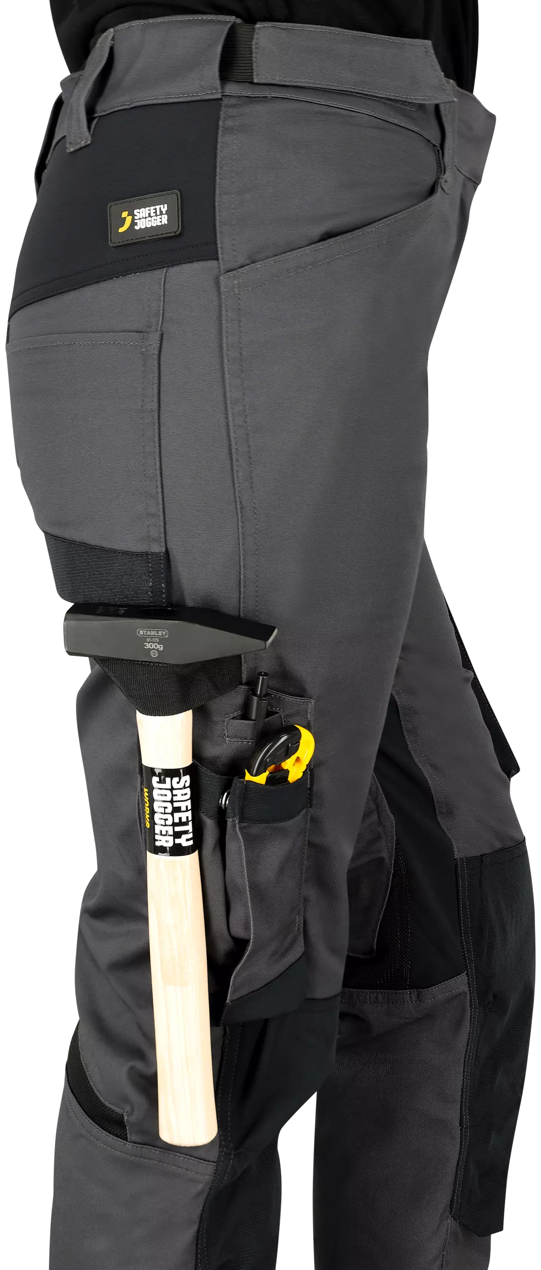 Safety Jogger DENTROW-230, DENEB W Arbeitshose, Dunkelgrau/Schwarz, image 5