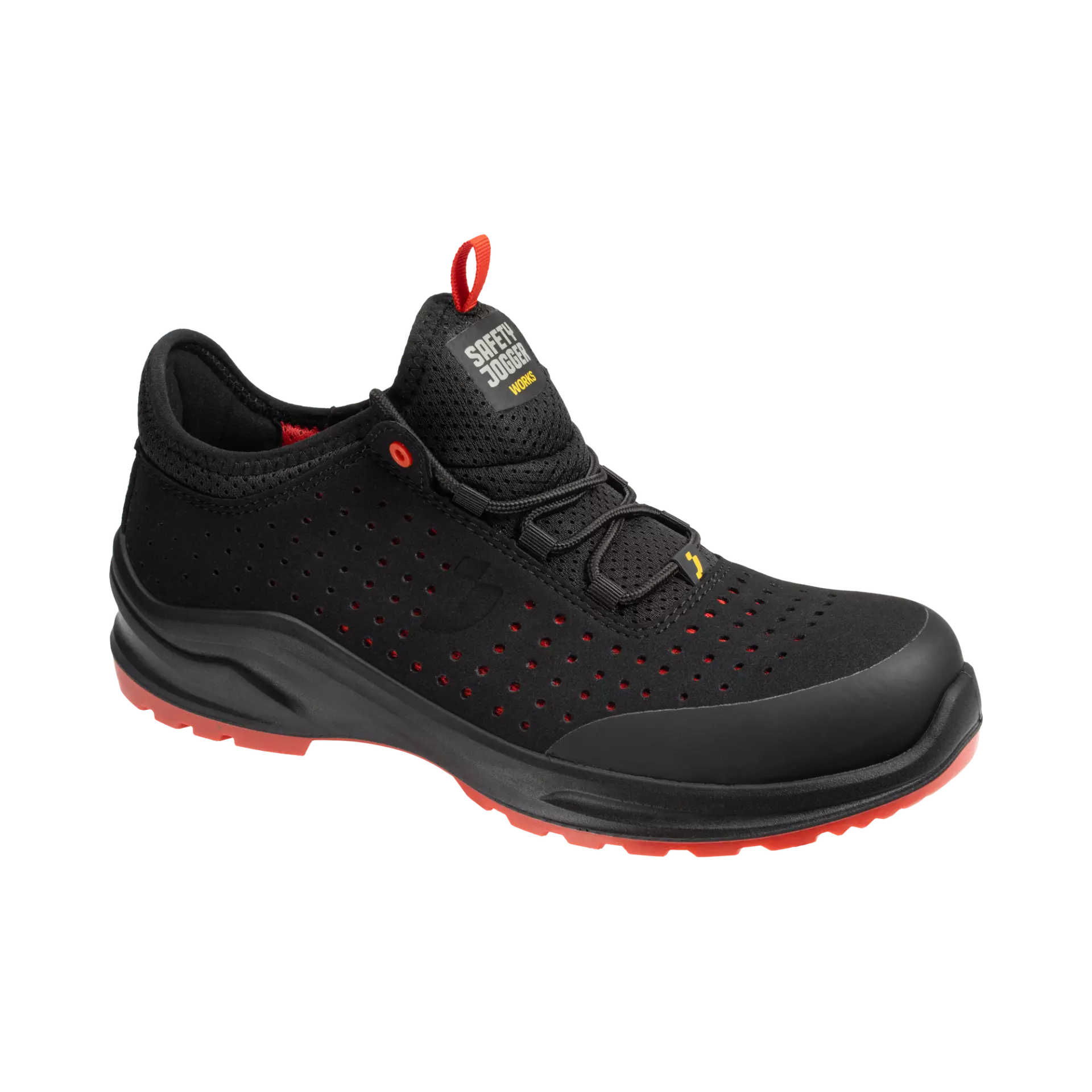 Safety Jogger MODULOS1PL-112, MODULO S1PS LOW PERF Safety shoes, Black, image 3