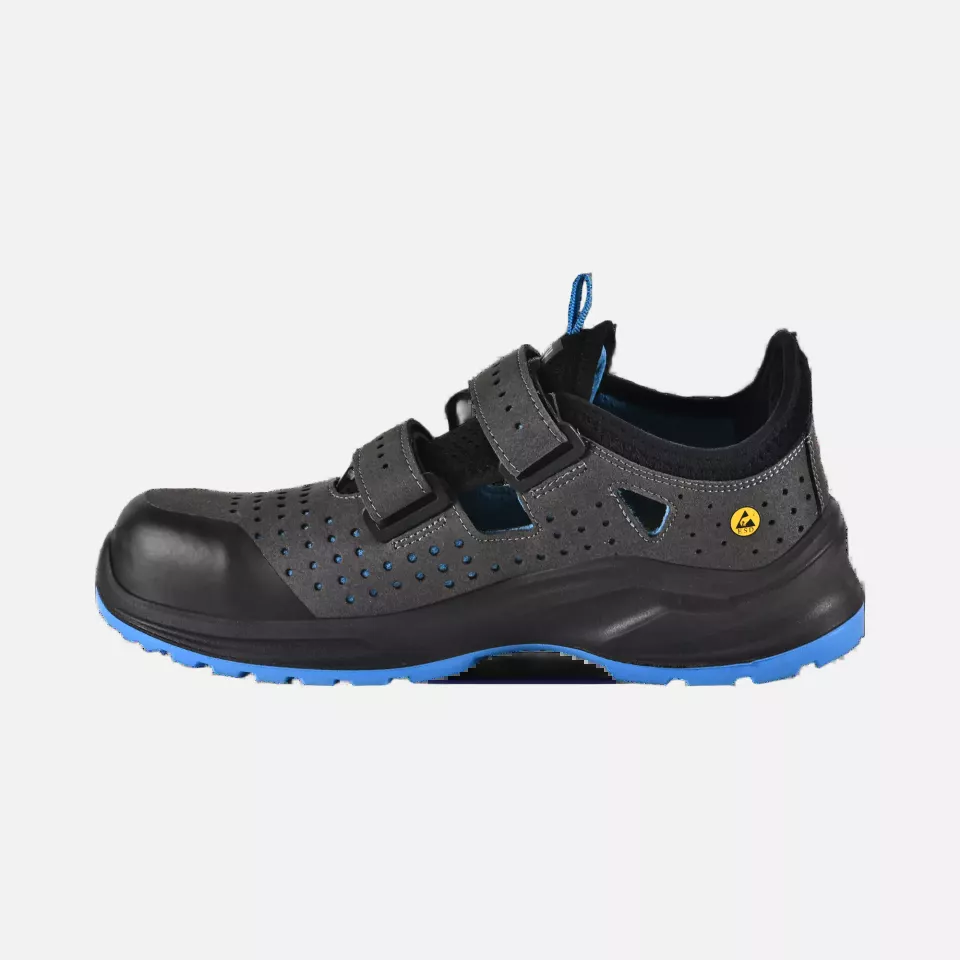 Safety Jogger MODULOS1PS-GRY, MODULO S1PS SANDAL Safety shoes, grey, image 2, gallery thumbnail