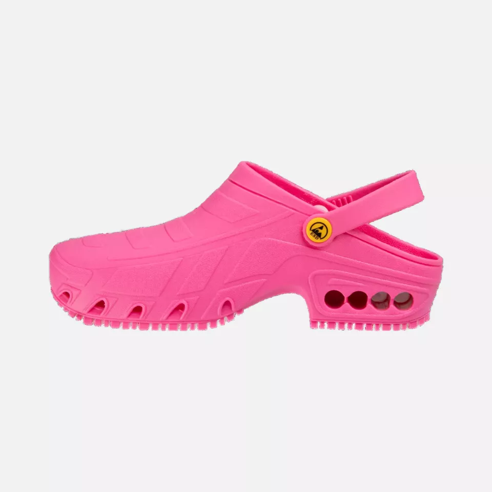 Safety Jogger OXYCLOG-FUX, OXYCLOG Work Shoes, Fuchsia, OB, image 2, gallery thumbnail