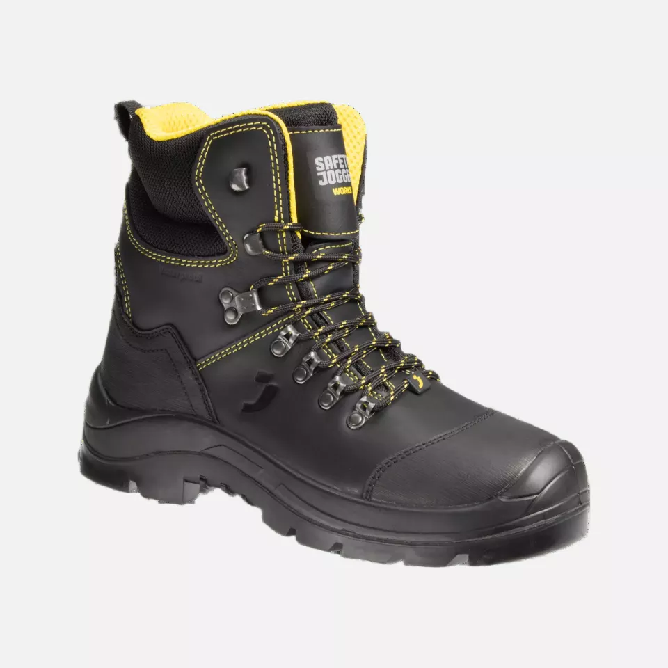 Safety Jogger GORAS7-BLK, GORA S7S HIGH Safety shoes, Black, image 3, gallery thumbnail