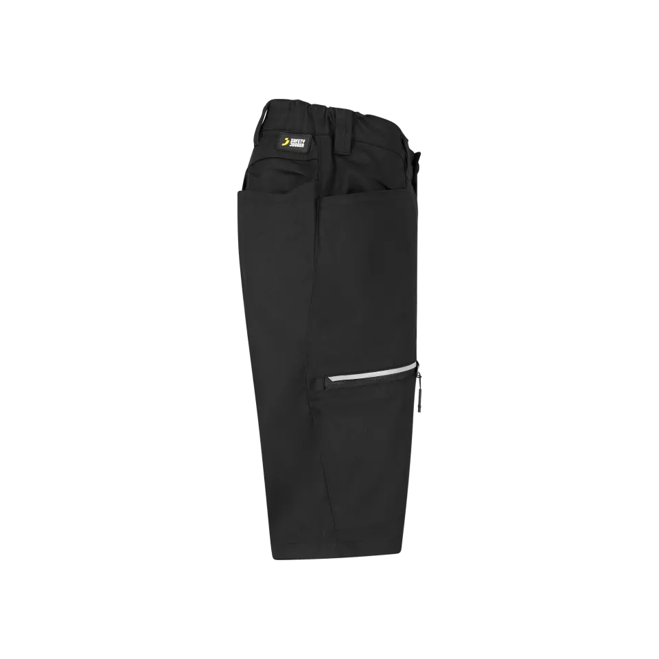 Safety Jogger KASSHORTM-BLK, KASAI M Shorts, Schwarz, image 3, gallery thumbnail