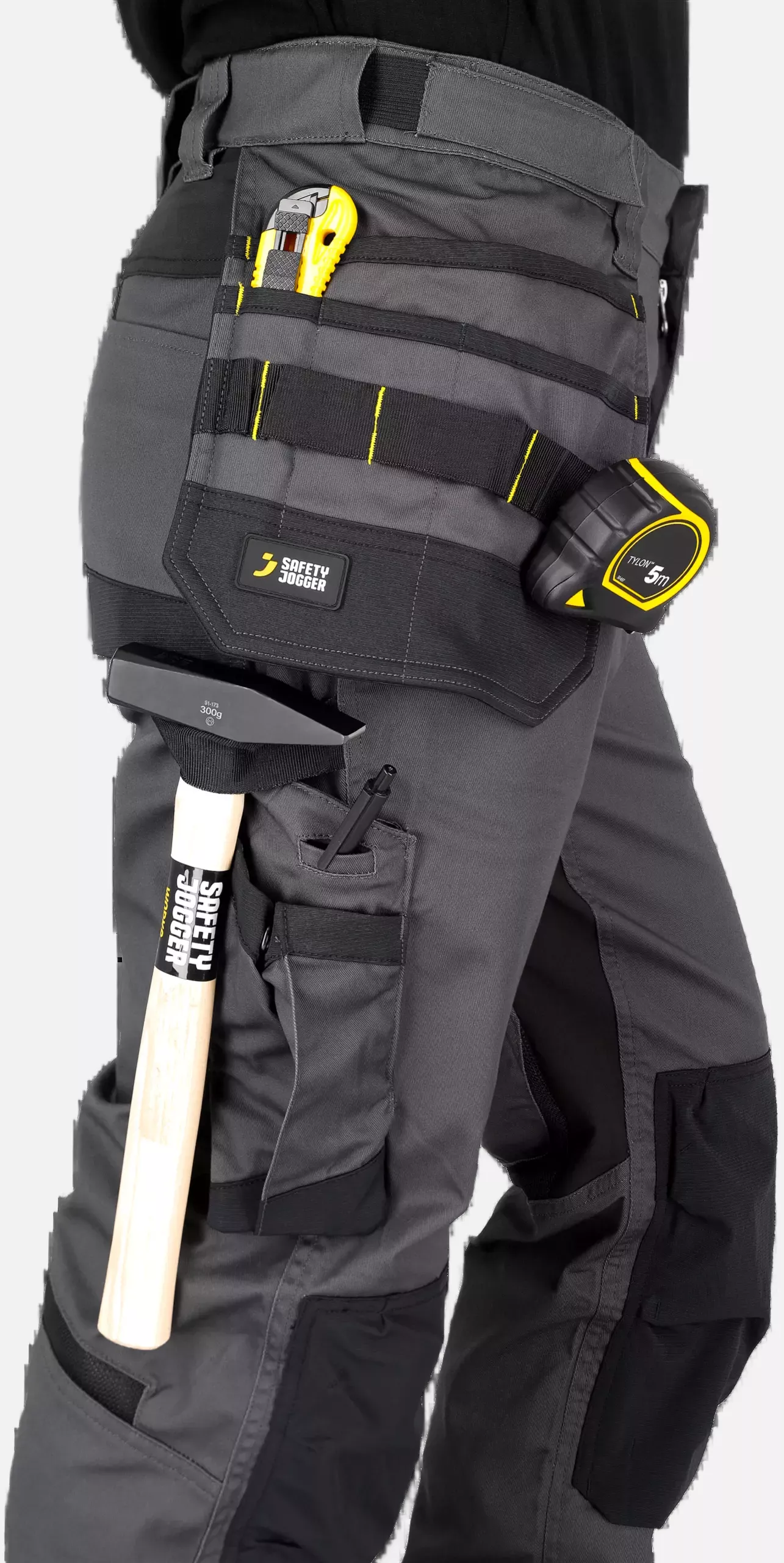 Safety Jogger ALKTROM-DGR, ALKES MEN Work trousers, dark grey, image 5