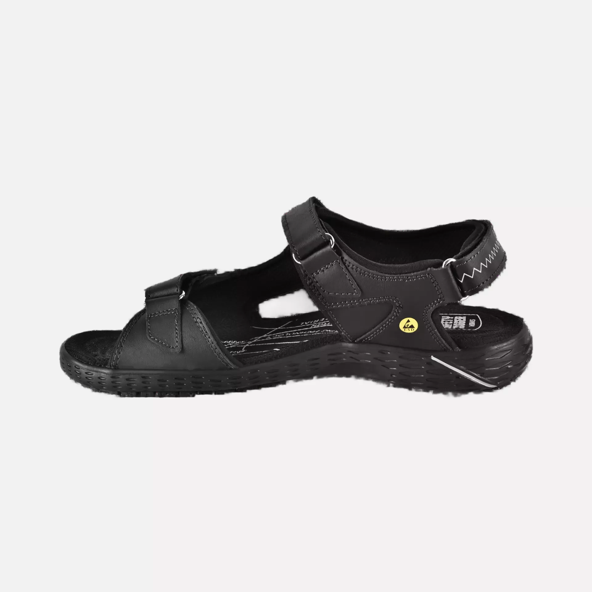 Safety Jogger ODILE-BLK, ODILE Work Shoes, Black, OB, image 2