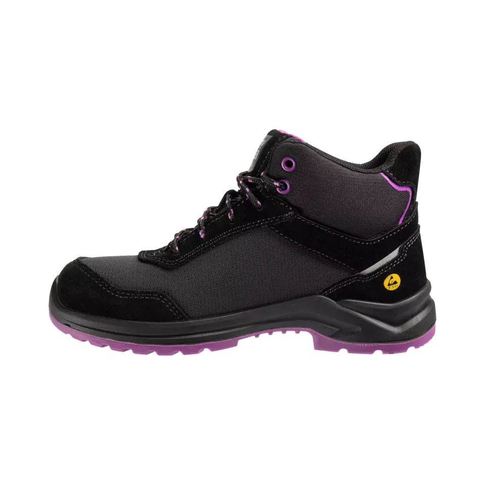 Safety Jogger BOTANICS1P-813, BOTANIC S1P MID Safety boots, Black, image 2, gallery thumbnail