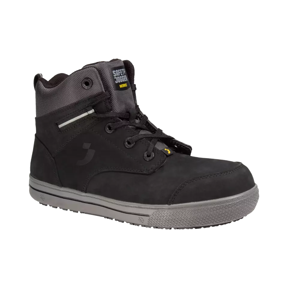 Safety Jogger CERROS3MID-BLK, CERRO S3 MID Sicherheitsschuhe, Schwarz, image 4, gallery thumbnail