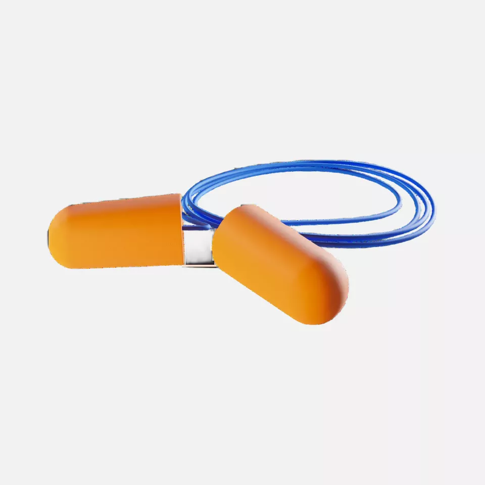 Safety Jogger ARUSHAC-E41, ARUSHA Gehörschutzstöpsel mit Kordel, Orange, image 1, gallery thumbnail