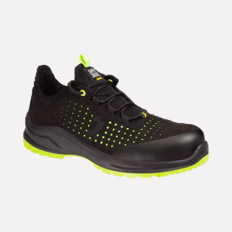 Safety Jogger MODULOS1PL-BLK, MODULO S1PS LOW PERF Safety shoes, Black, image 3, gallery thumbnail