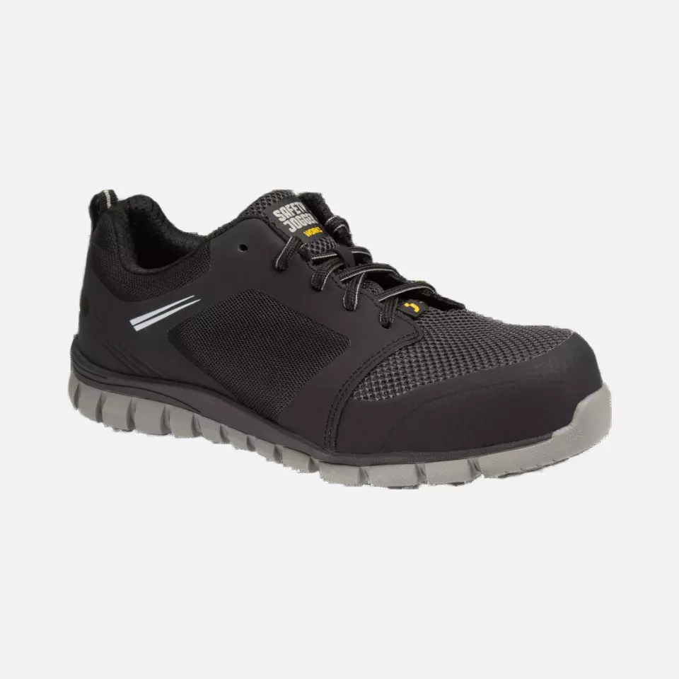 Safety Jogger LIGERO-BLK, LIGERO Safety shoes, Black, S1P, image 3, gallery thumbnail
