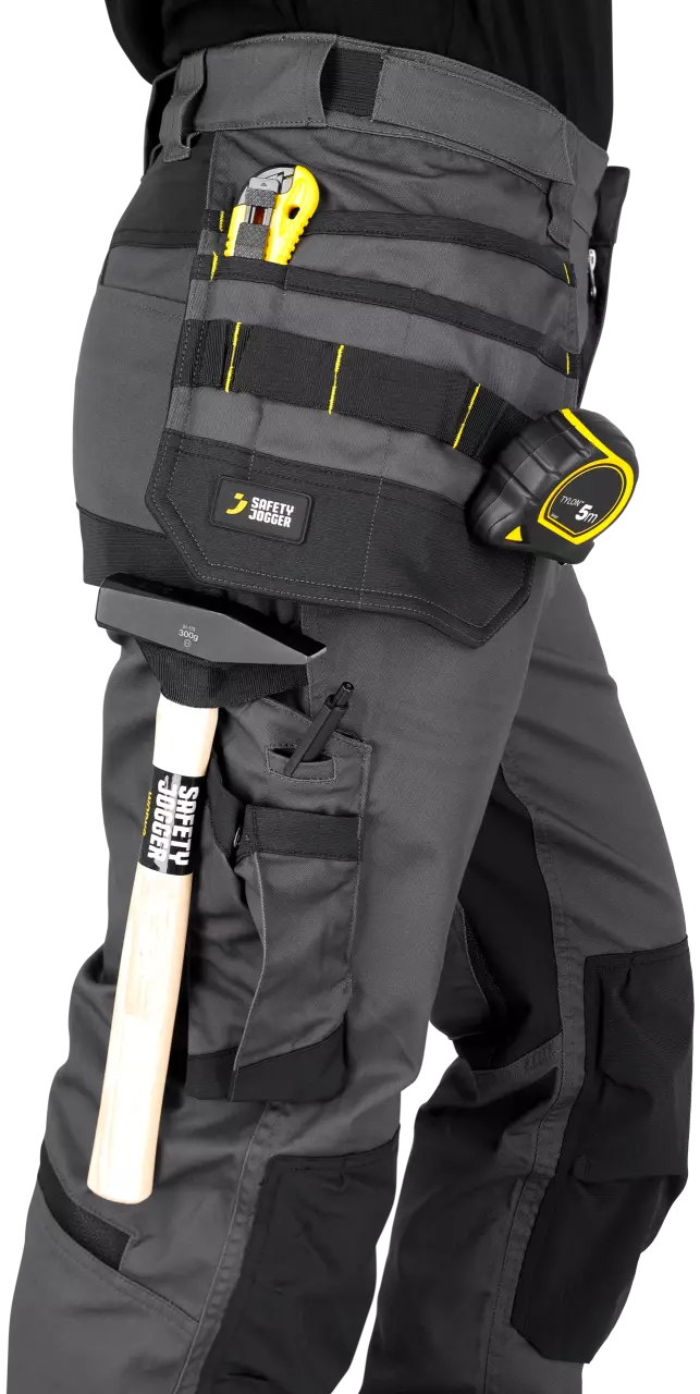 Safety Jogger ALKTROM-DGR, ALKES MEN Work trousers, dark grey, image 5, gallery thumbnail