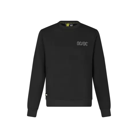 Safety Jogger ACDC Crewneck sweater, Black