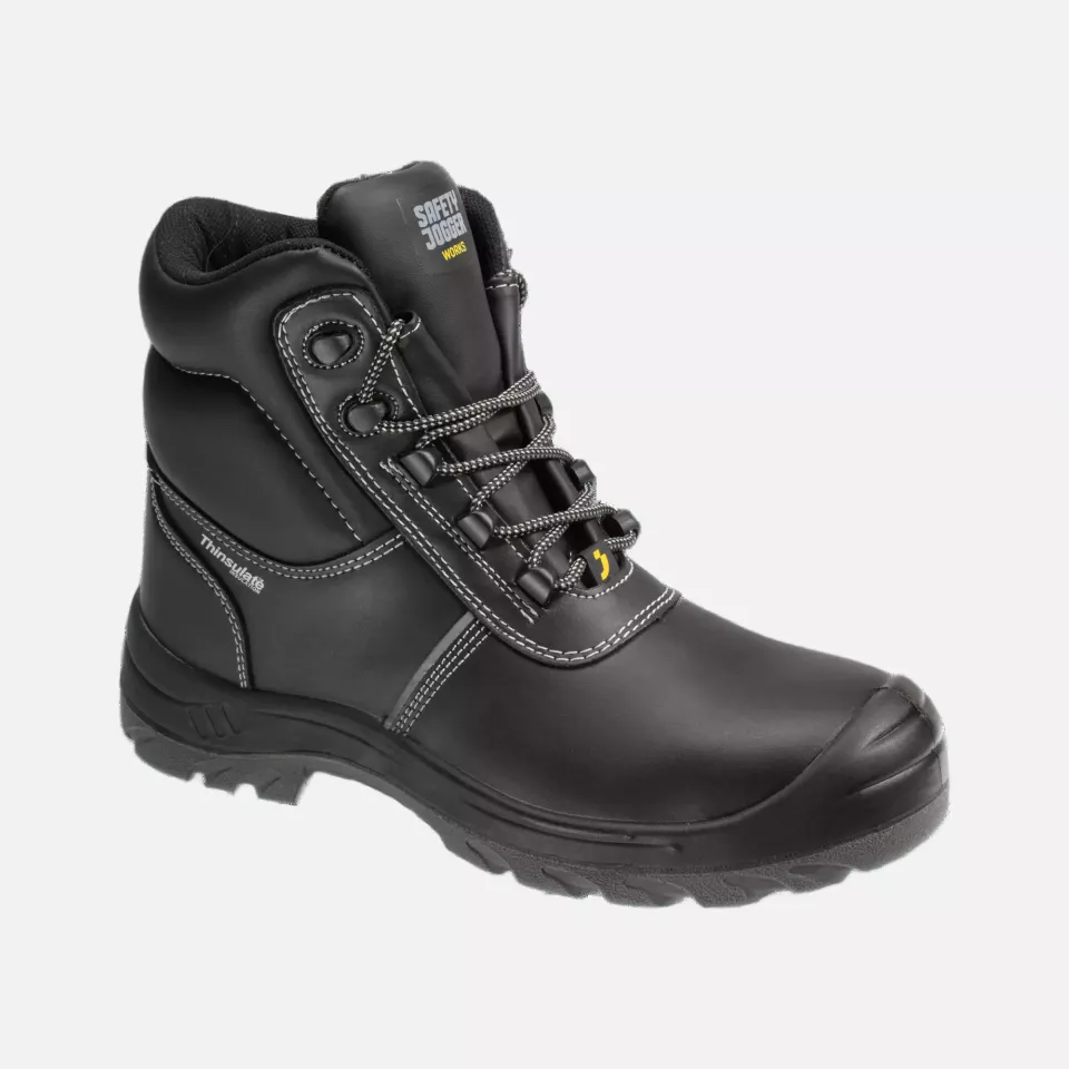Safety Jogger ARAS-BLK, ARAS Safety shoes, Black, S3, image 3, gallery thumbnail