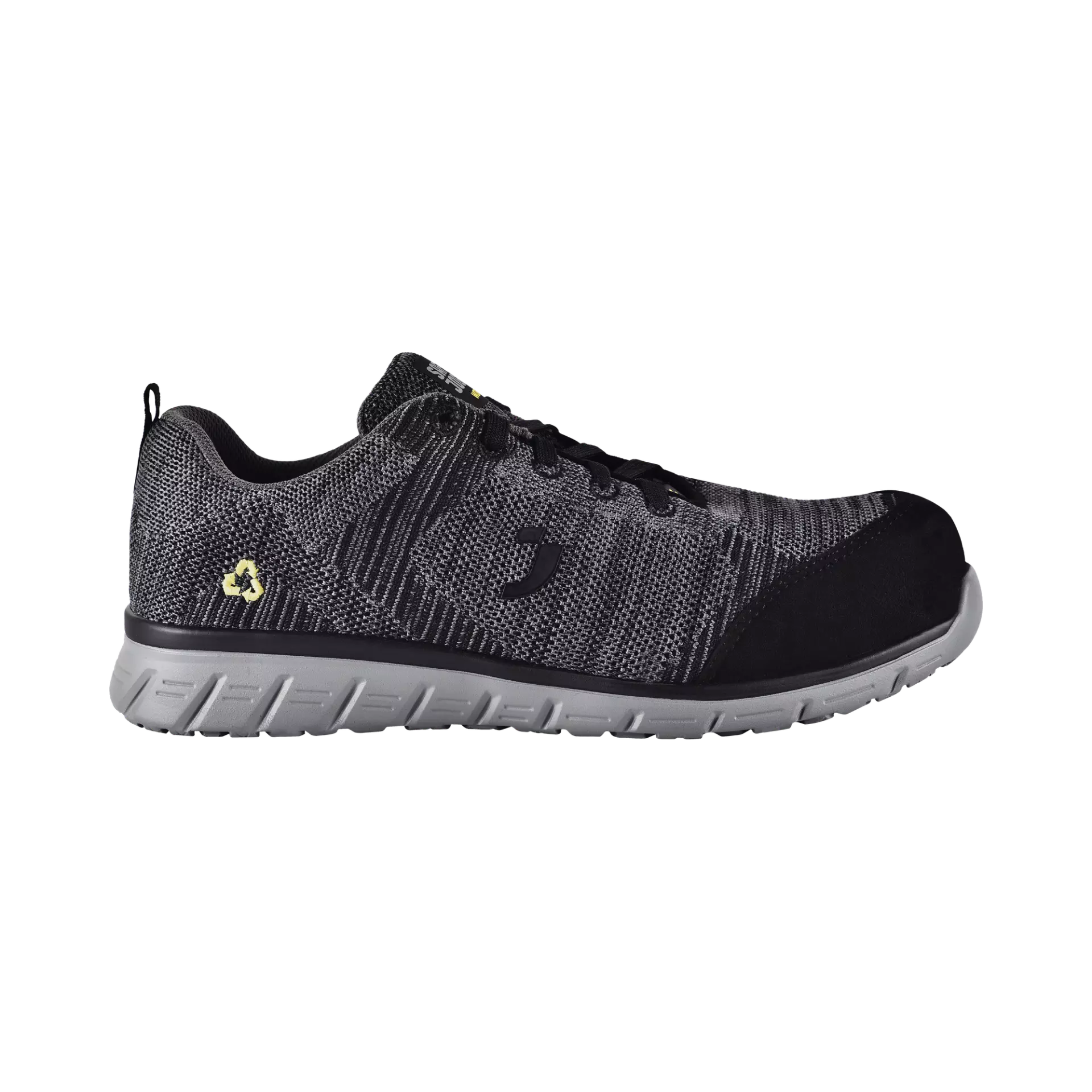 Safety Jogger ECOMORRIS-BLK, ECOMORRIS S1P LOW Sicherheitsschuhe, Schwarz, S1PS