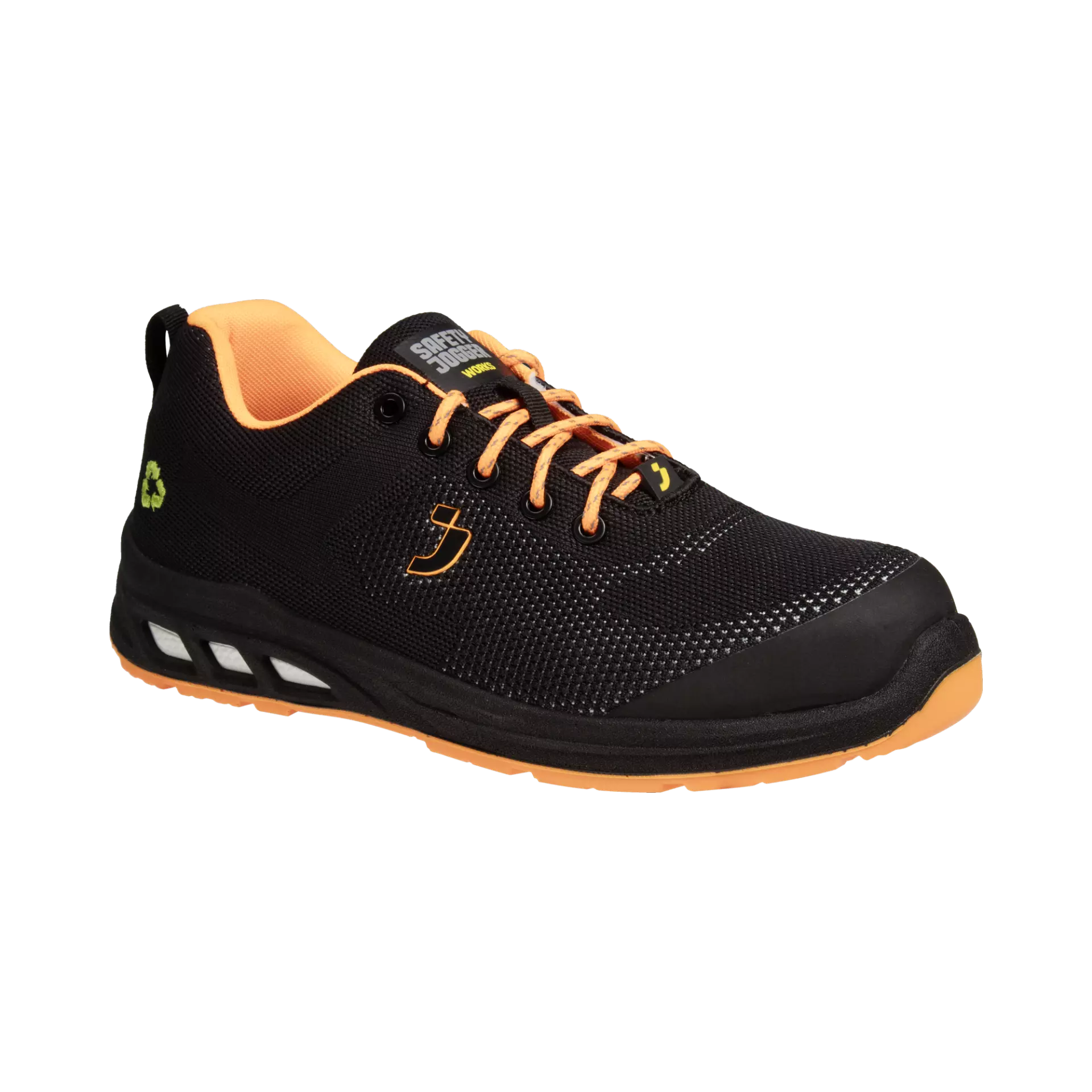 Safety Jogger ECOFITZS1P-683, ECOFITZ S1P LOW Sicherheitsschuhe, Schwarz, image 3