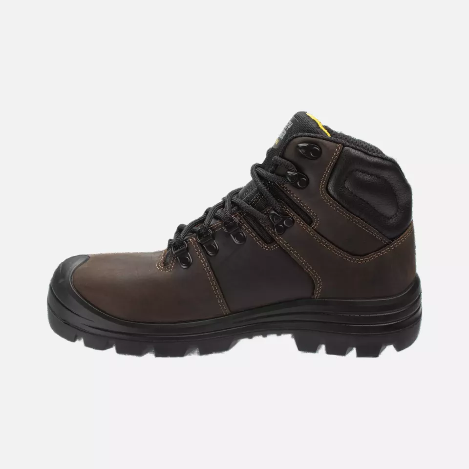 Safety Jogger VESUVIOS3M-DBN, VESUVIO S3 MID Safety shoes, dark brown, image 2, gallery thumbnail