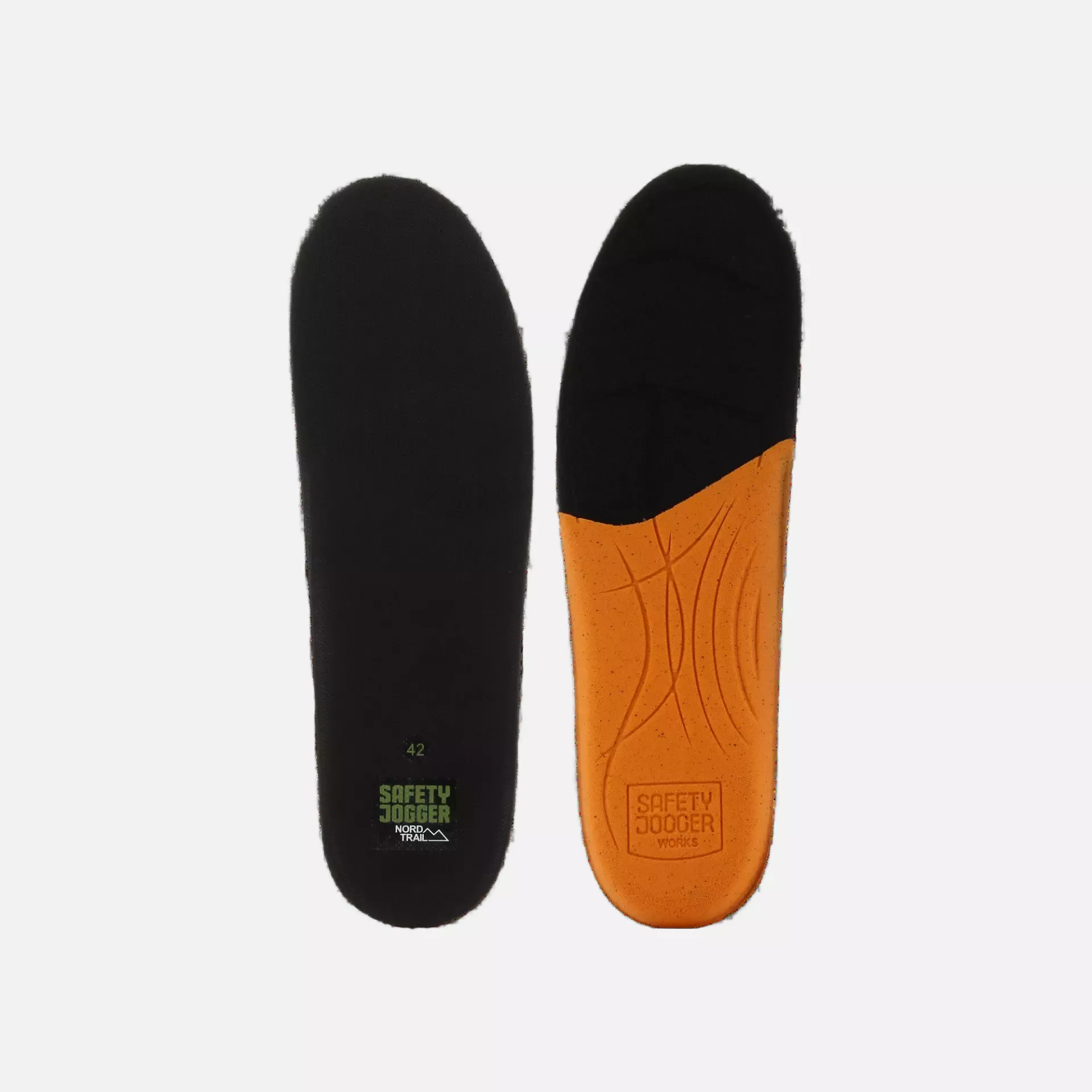 Safety Jogger SJFOAMAS-683, SJ FOAM ALL SEASON Insoles, Black, image 1