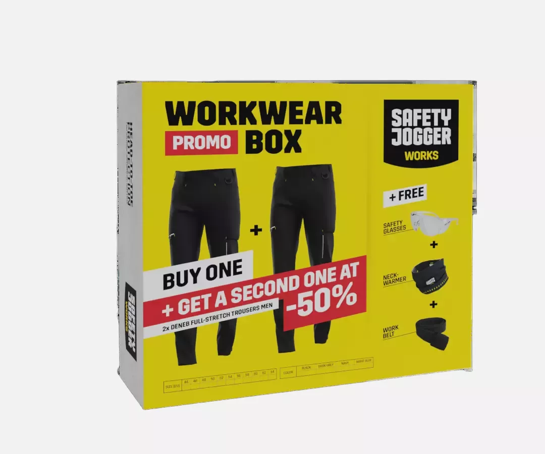 Safety Jogger WWBOXDENFS-NAV, WWBOXDENFS Arbeitshose, Navy, image 1
