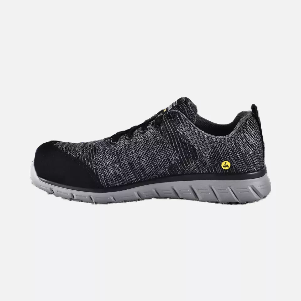 Safety Jogger ECOMORRIS-BLK, ECOMORRIS S1P LOW Sicherheitsschuhe, Schwarz, S1PS, image 2, gallery thumbnail