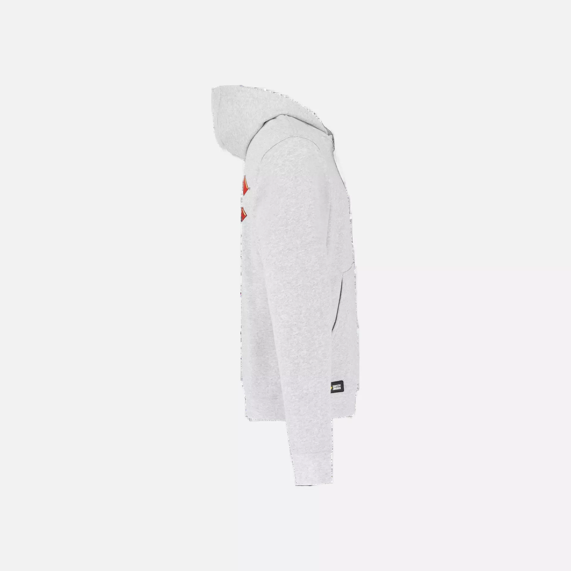 Safety Jogger ACHOODIE-113, ACDC Hoodies, light grey, image 3