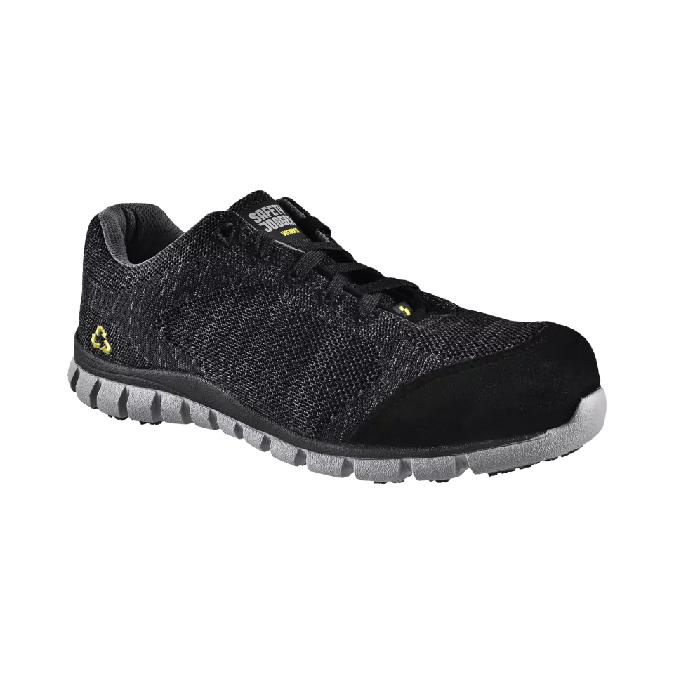 Safety Jogger MORRIS-BLK, MORRIS Safety shoes, Black, S1P, image 3, gallery thumbnail