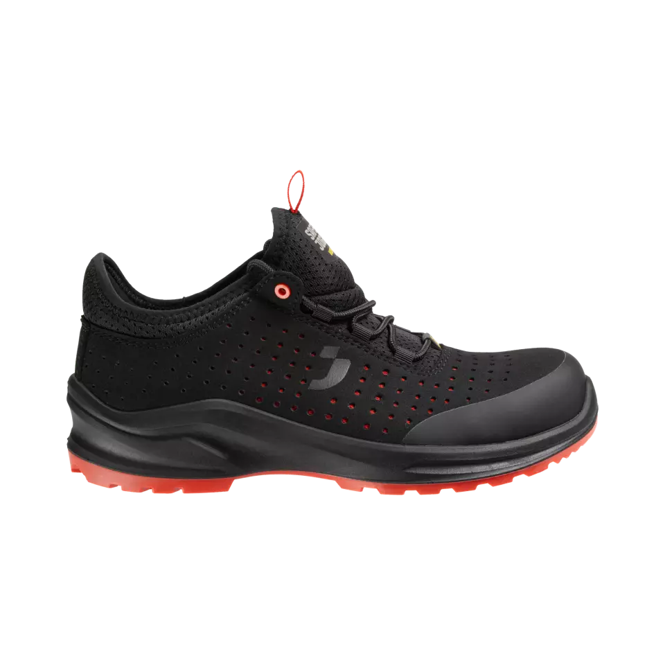Safety Jogger MODULOS1PL-112, MODULO S1PS LOW PERF Safety shoes, Black, image 1, gallery thumbnail