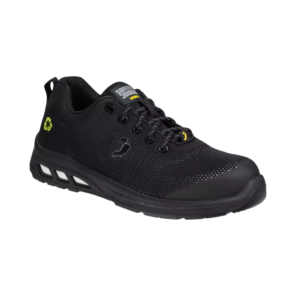 Safety Jogger ECOFITZS1P-BLK, ECOFITZ S1P LOW Safety shoes, Black, image 3, gallery thumbnail
