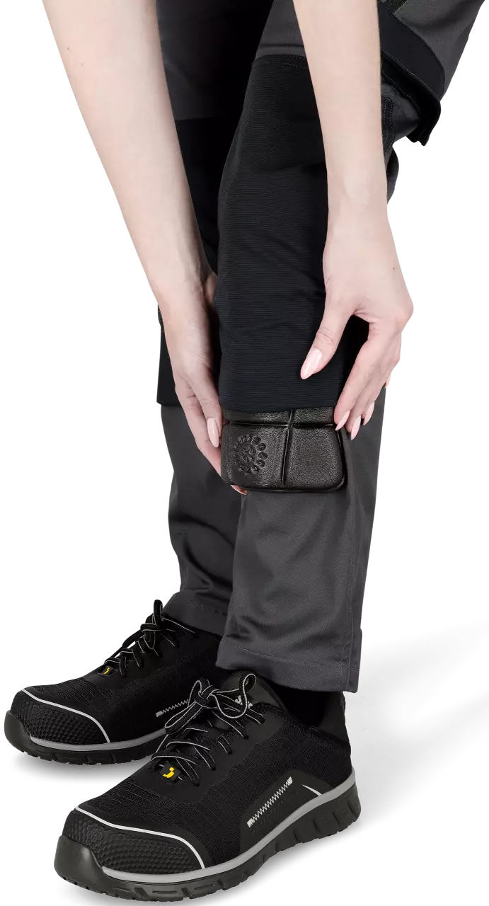 Safety Jogger DENTROW-230, DENEB W Arbeitshose, Dunkelgrau/Schwarz, image 6, gallery thumbnail