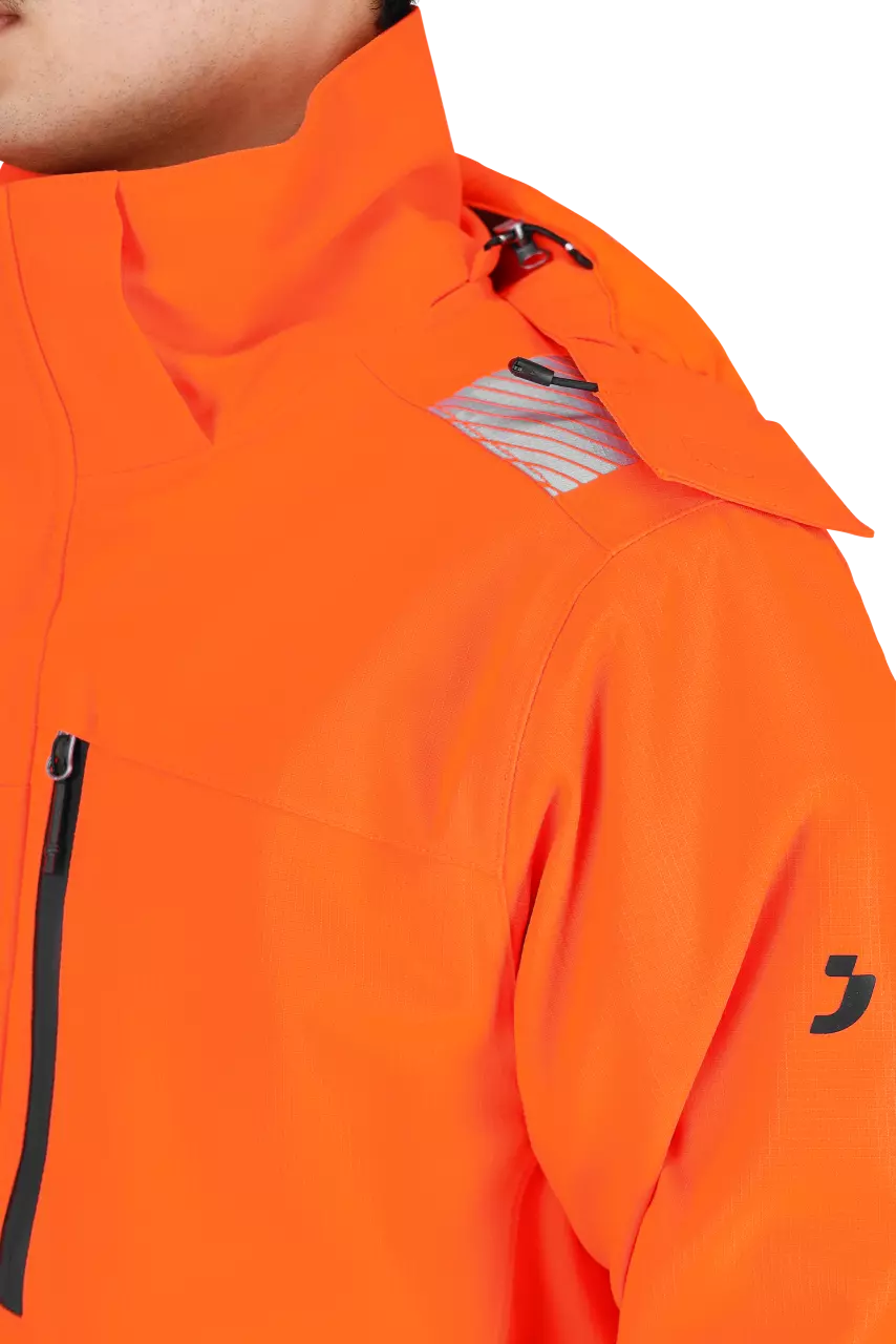 Safety Jogger SCUHVWJACM-489, SCUTI Herren Winterjacke, Orange/Schwarz, image 6, gallery thumbnail