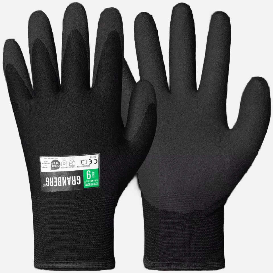 Granberg 109-0400W, Assembly Winter Gloves, Black, image 1, gallery thumbnail